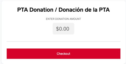 Image and link to PTA donation button